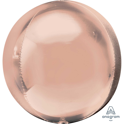 Orbz Jumbo XL Rose Gold Foil Balloon 53cm #4039474 - Each (UnPkgd.)