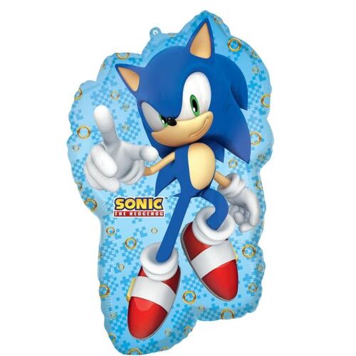 76cm Licensed SuperShape Sonic The Hedgehog Foil Balloon #4044523 - Each (Pkgd.)