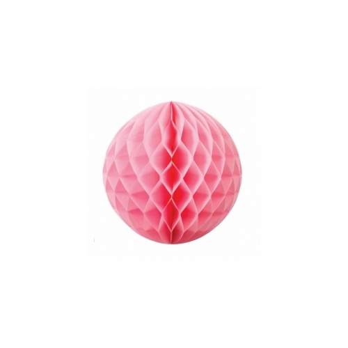 Paper Party Honeycomb Ball Classic Pink 25cm #405209CP - Each (Pkgd.)