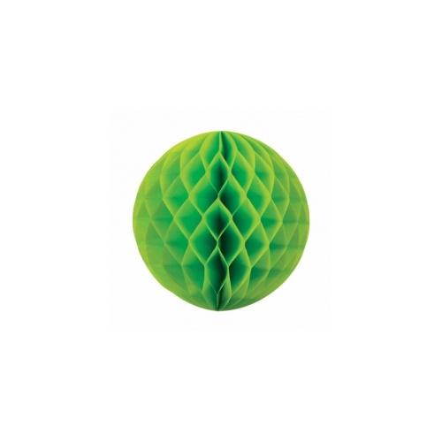 Paper Party Honeycomb Ball Lime Green 25cm #405209LG - Each (Pkgd.) 