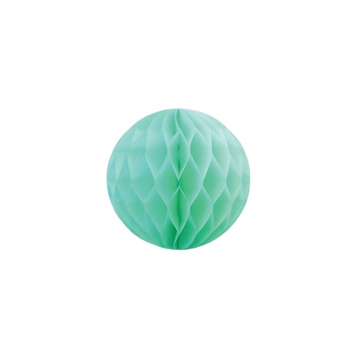 Paper Party Honeycomb Ball Mint Green 25cm #405209MT - Each (Pkgd.) 