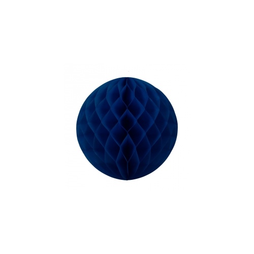 Paper Party Honeycomb Ball Navy Blue 25cm #405209NB - Each (Pkgd.)