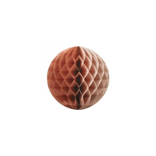 Paper Party Honeycomb Ball Rose Gold 25cm #405209RG - Each (Pkgd.)