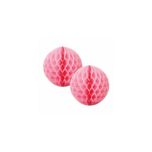 Paper Party Honeycomb Ball Classic Pink 15cm #405212CP - 2Pk (Pkgd.)