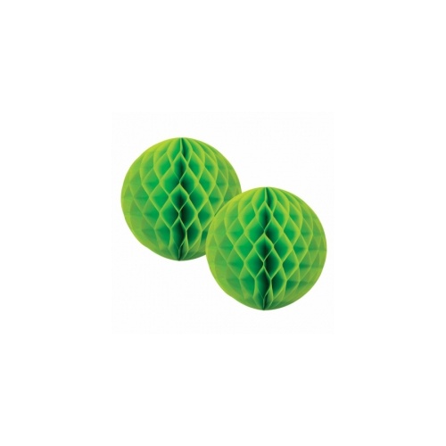 Paper Party Honeycomb Ball Lime Green 15cm #405212LG - 2Pk (Pkgd.) 