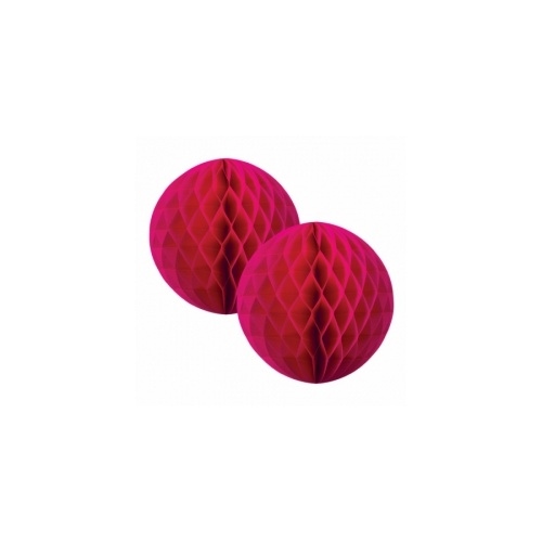 Paper Party Honeycomb Ball Magenta 15cm #405212M - 2Pk (Pkgd.)
