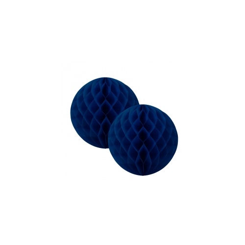 Paper Party Honeycomb Ball Navy Blue 15cm #405212NB - 2Pk (Pkgd.)