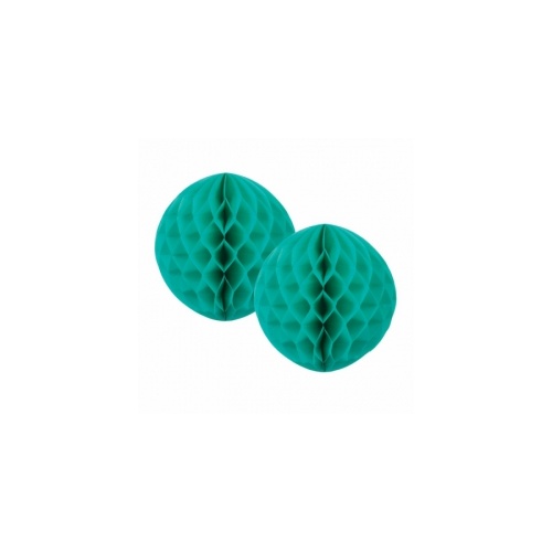 Paper Party Honeycomb Ball Classic Turquoise 15cm #405212T - 2Pk (Pkgd.)