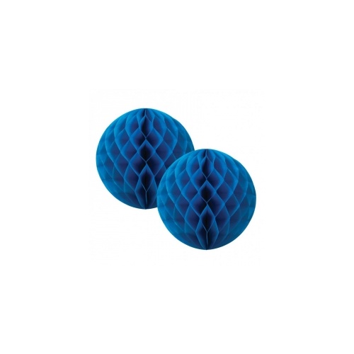 Paper Party Honeycomb Ball True Blue 15cm #405212TB - 2Pk (Pkgd.)