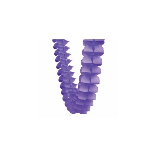 Paper Party Honeycomb Garland Lilac 4m #405215LI - Each (Pkgd.)