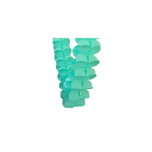 Paper Party Honeycomb Garland Mint Green 4m #405215MT - Each (Pkgd.)