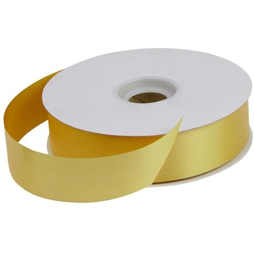 Ribbon Tear Satin Gold 100Y long x 31mm wide #405415GP - Each