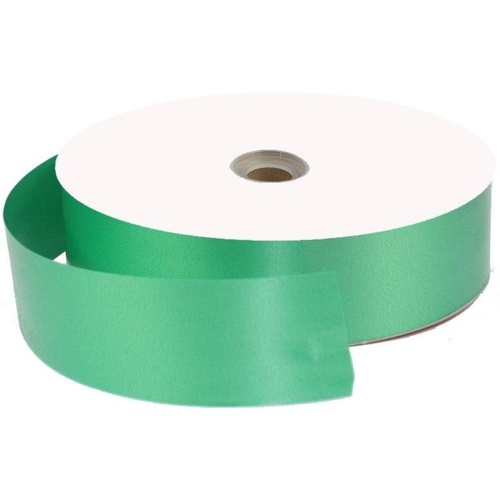 Ribbon Tear Satin Green 100Y long x 31mm wide #405415GRP - Each