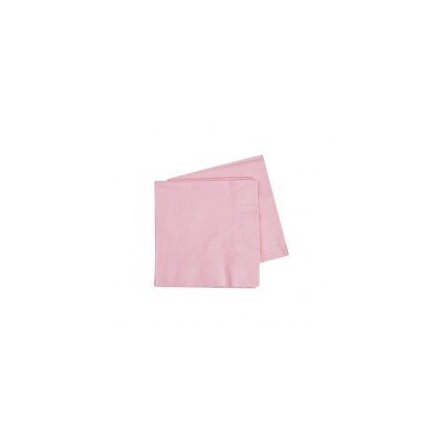 Cocktail Napkin Classic Pink 250mm #406070CPP - 20Pk (Pkgd.) TEMPORARILY UNAVAILABLE