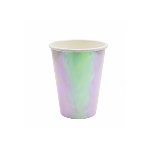 Paper Party Cup Iridescent 260ml #406130IRP - 10Pk (Pkgd.) TEMPORARILY UNAVAILABLE