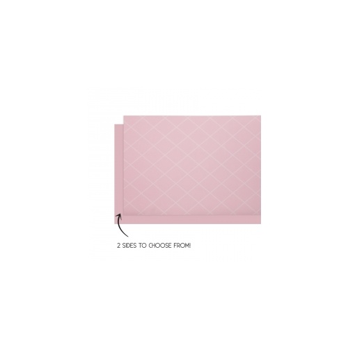 Table Runner Reversible Classic Pink 4m x 35cm #406160CPP - Each (Pkgd.)