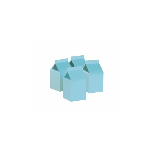 Paper Party Milk Box Pastel Blue #406220PBP - 10Pk (Pkgd.)
