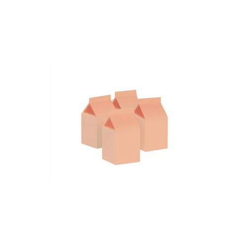 Paper Party Milk Box Peach #406220PHP - 10Pk (Pkgd.) 