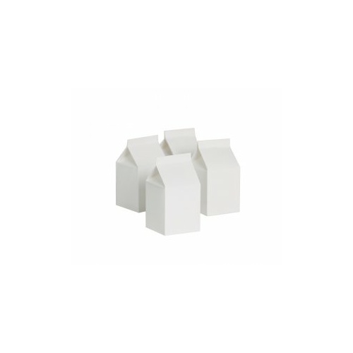 Paper Party Milk Box White #406220WHP - 10Pk (Pkgd.) 