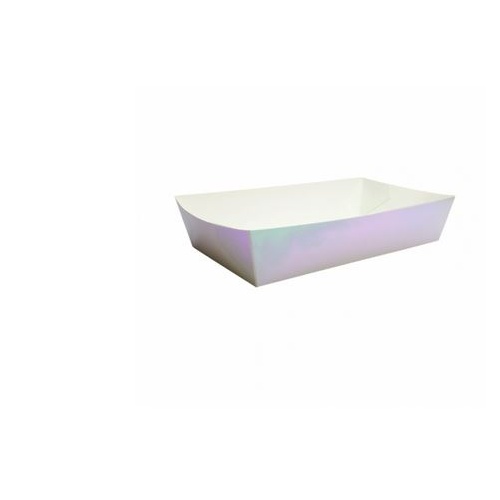 Paper Party Lunch Tray Iridescent #406235IRP - 10Pk