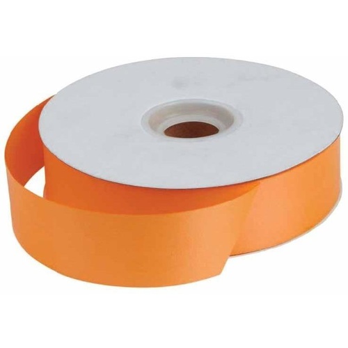 Ribbon Tear Satin Orange 100Y long x 31mm wide #40ZSBR1389 - Each