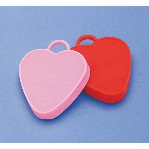Heavy Weight 100 Gram  Assorted Red & Pink Hearts #43174 - Pack of 10 SPECIAL ORDER ITEM