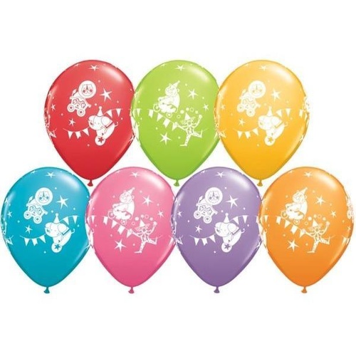 28cm Round Festive Assorted Circus Parade #43403 - Pack of 50 SPECIAL ORDER ITEM