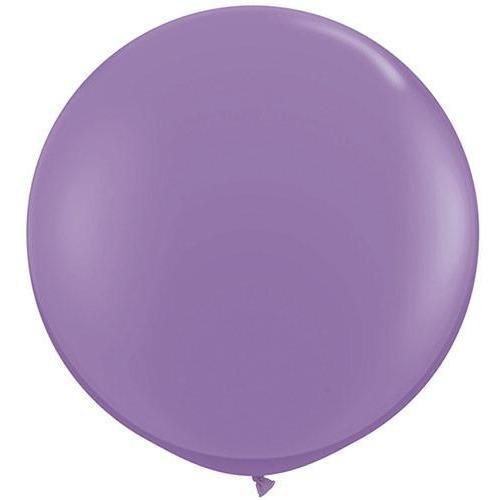90cm Round Spring Lilac Qualatex Plain Latex #43656 - Pack of 2 TEMPORARILY UNAVAILABLE