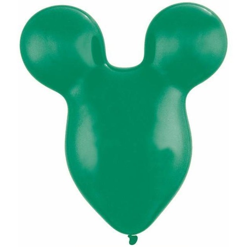 38cm Mousehead Emerald Green Qualatex Plain Latex #43845 - Pack of 50 SPECIAL ORDER ITEM