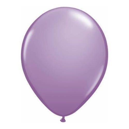 40cm Round Spring Lilac Qualatex Plain Latex #4387310 - Pack of 10 