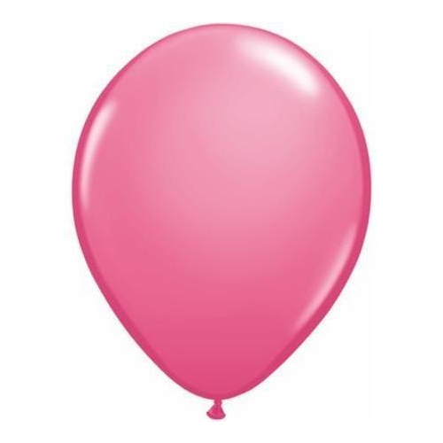 40cm Round Rose Qualatex Plain Latex #4389810 - Pack of 10
