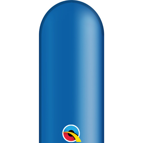 350Q Sapphire Blue Qualatex Plain Latex #44049 - Pack of 100 SPECIAL ORDER ITEM - TEMPORARILY UNAVAILABLE