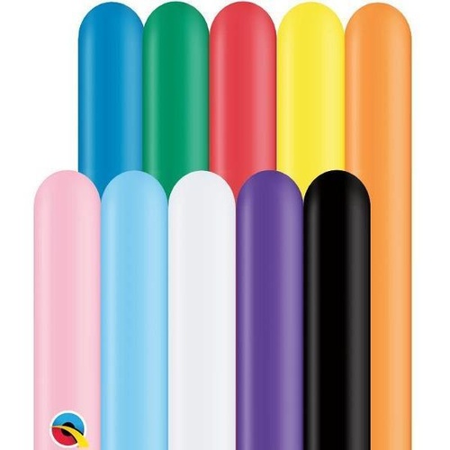 350Q Classic Assortment Qualatex Plain Latex #44561 - Pack of 100 TEMPORARILY UNAVAILABLE