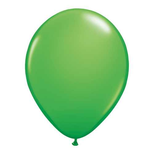 28cm Round Spring Green Qualatex Plain Latex #45712 - Pack of 100 