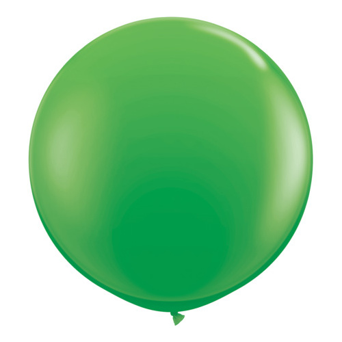 90cm Round Spring Green Qualatex Plain Latex #45715 - Pack of 2 TEMPORARILY UNAVAILABLE