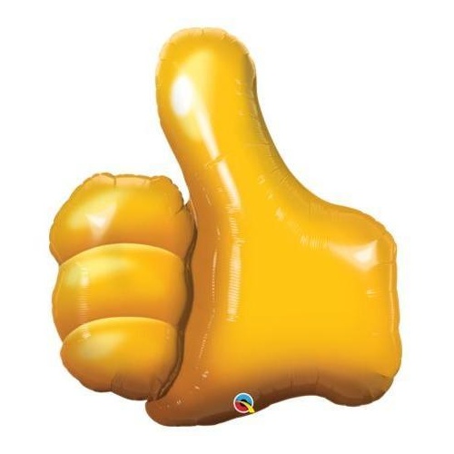 DISC 88cm Shape Foil Thumbs Up! #47575  - Each (SW Pkgd.)
