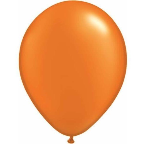 12cm Round Pearl Mandarin Qualatex Plain Latex #48958 - Pack of 100 TEMPORARILY UNAVAILABLE