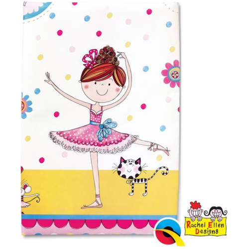 Party Table Cover  Rachel Ellen Ballerina Table Cover #50888 - Each SPECIAL ORDER ITEM