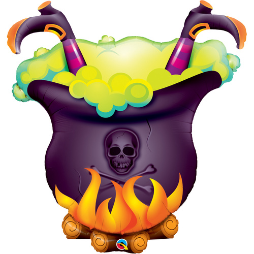 DISC Shape Foil Oopsie Witches Brew 100cm #52930 - Each (Pkgd.)