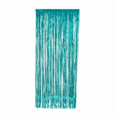 Metallic Curtain Turquoise #5350CT - Each (Pkgd.)
