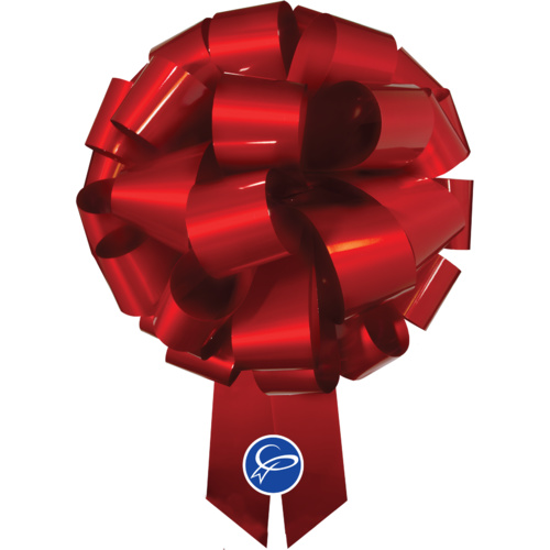 IncrediBow Pull Bow Red 60cm Lacquer #53652 - Each TEMPORARILY UNAVAILABLE