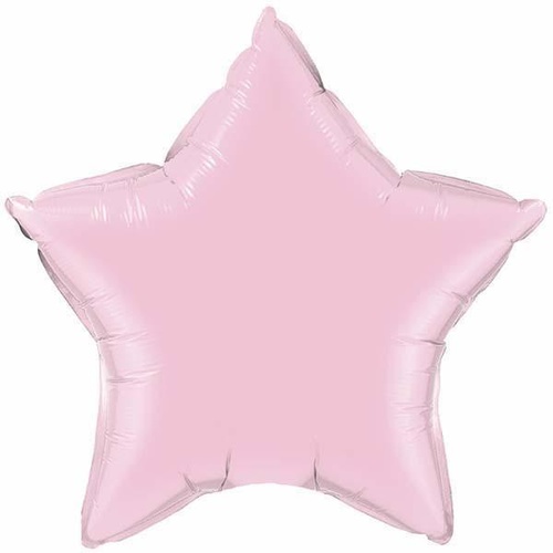50cm Star Foil Pearl Pink Plain Foil #54805 - Each (Unpkgd.)