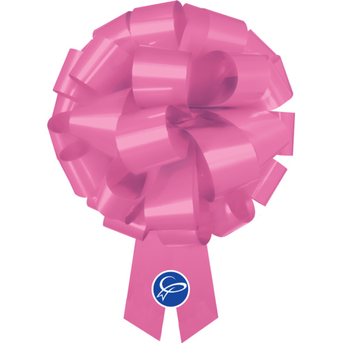 IncrediBow Pull Bow Pink 60cm Lacquer #55256 - Each SPECIAL ORDER ITEM