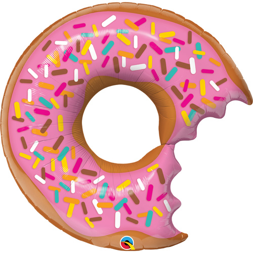 Shape Foil Bit Donut & Sprinkles 90cm #57357 - Each (pkgd.) 