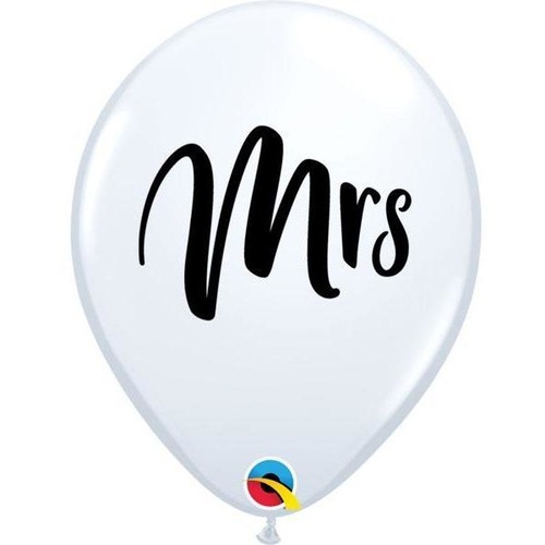 28cm Round White Mrs. #5743725 - Pack of 25
