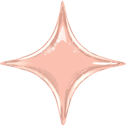 50cm Shape Foil Starpoint Rose Gold Plain Foil #57850 - Each (Unpkgd.) SPECIAL ORDER ITEM