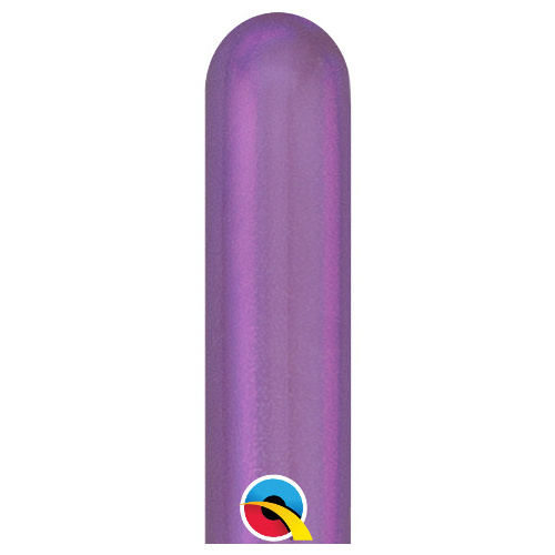 260Q Chrome Purple Qualatex Plain Latex #58286 - Pack of 100