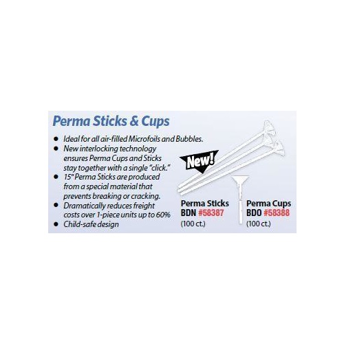 38cm Perma Sticks #58387 - Pack of 100 SPECIAL ORDER ITEM