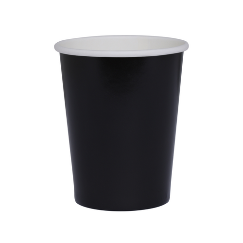 Paper Party Paper Cup Black 260ml #6135BKP - 20pk