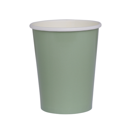 Paper Party Paper Cup Eucalyptus 260ml #6135EUP - 20pk